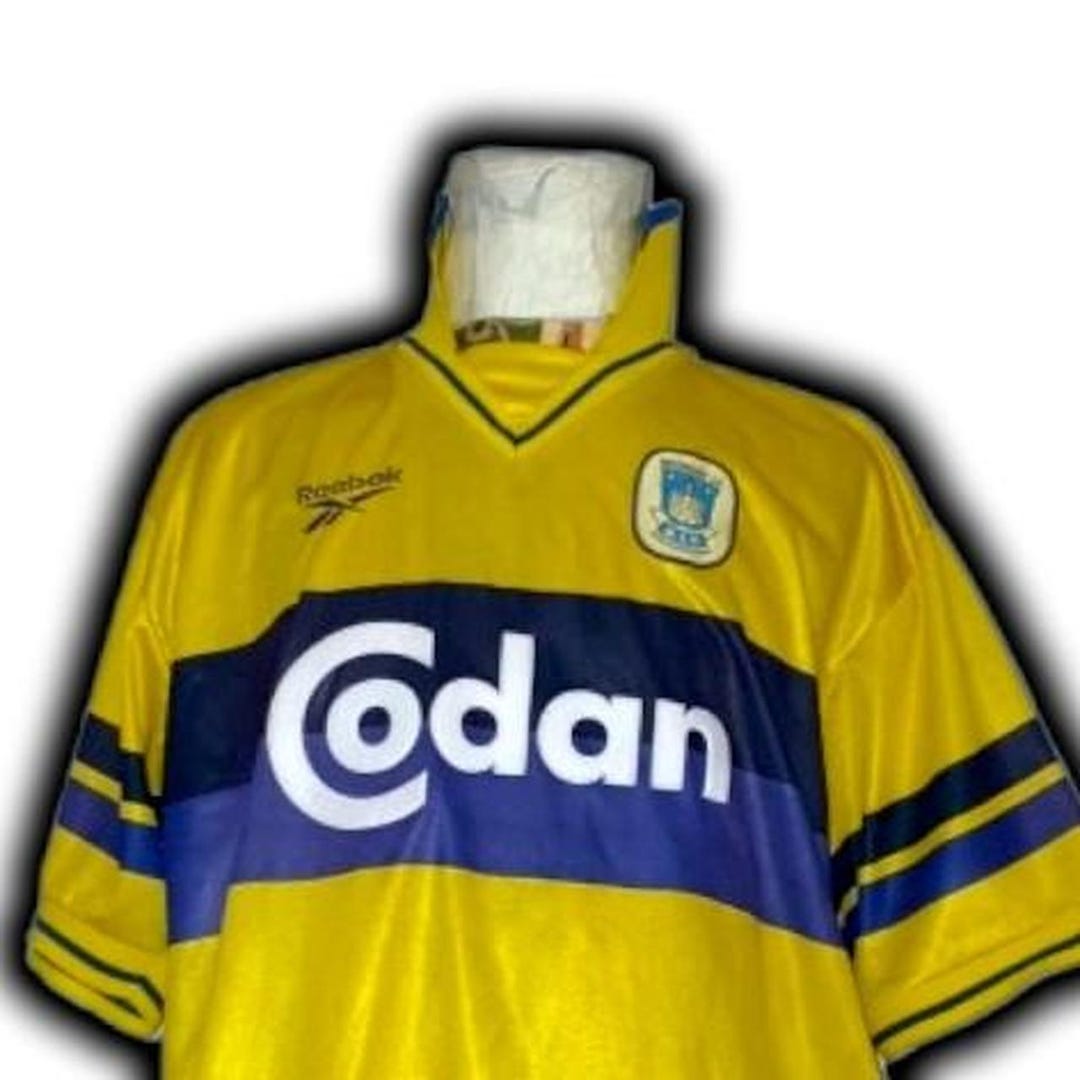 BRONDBY IF  サッカートラックジャージ L IF Brondby 1998 1999 Away Shirt Jersey Trikot Maglia Maillot