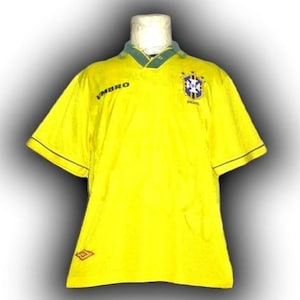 Maillot Rétro Brésil 1993-94 | Umbro Original + Livraison Gratuite – Fútbol Club Vintage