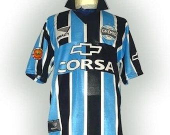 Fc Gremio Brazil 1998 1999 2000 Home Shirt Jersey Trikot Maglia Maillot Camiseta Penalty Vintage Size L
