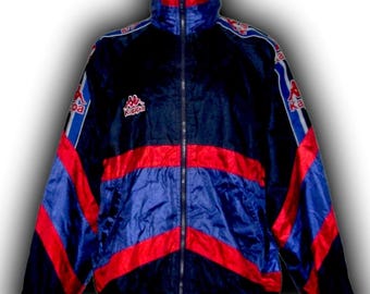 Fc Barcelona Spain 1995 1996 1997 Away Third Jacket Shirt Jersey trikot maglia camiseta fcb barca Kappa Vintage size L