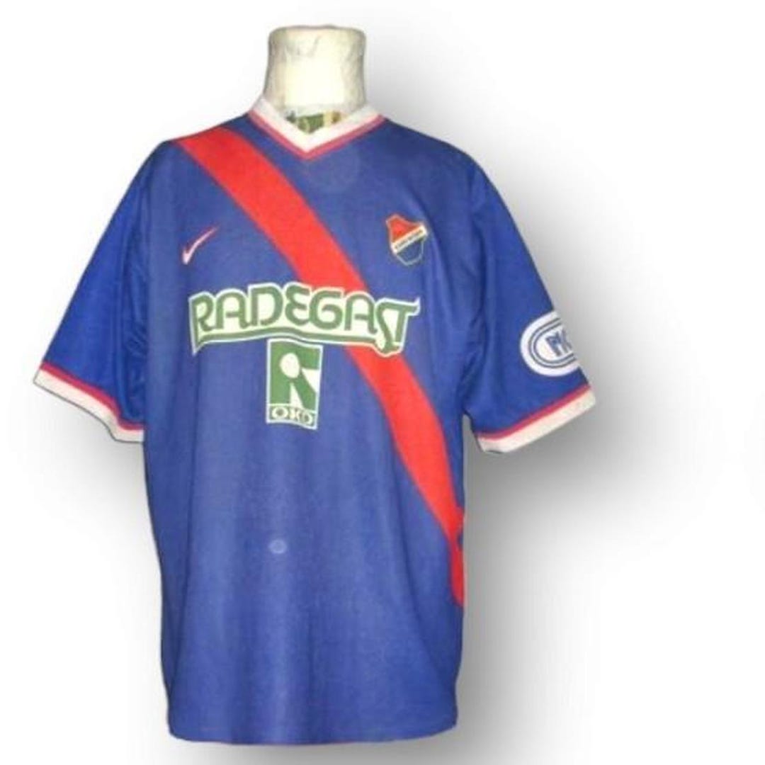 Fc Banik Ostrava Czech Republic 1998 1999 Home Shirt Jersey Trikot