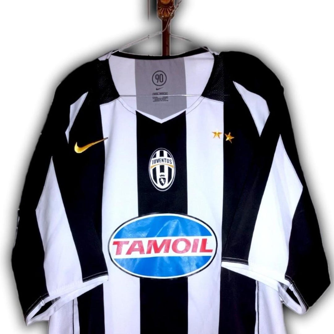 Fc Juventus 2004 2005 Home European Champions League Kit Shirt
