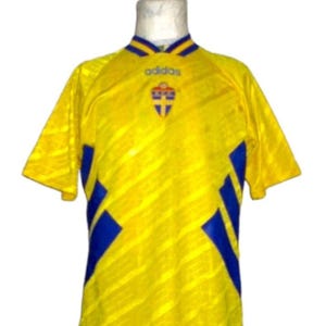 Sweden 1994 1995 Home shirt jersey trikot Maglia maillot Camiseta Size M