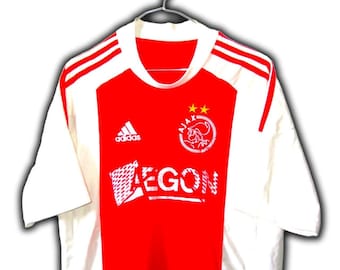 Ajax Amsterdam Netherlands 2010 2011 Home Shirt Jersey Trikot Maglia Maillot Camiseta Adidas vintage Size S