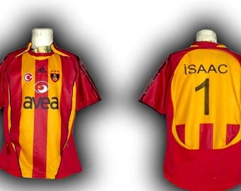Fc Galatasaray SK Turquía 2006 2007 Home 2 camiseta trikot Maglia maillot Camiseta Adidas Vintage Size XL