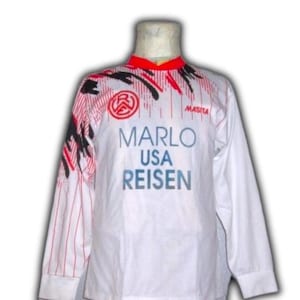 Rot Weiss Essen Germany 1992 1993 Home Shirt Jersey trikot Maglia maillot Camiseta Masita vintage size m