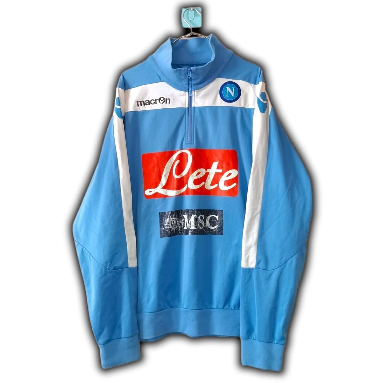 SSC Napoli Italy 2009 2010 2011 Home Shirt Sweatshirt Jacket