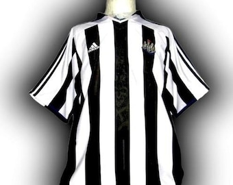 Fc Newcastle United England 2003 2004 2005 Home Shirt Jersey Trikot Maglia Maillot Camiseta Adidas Vintage Size XXL