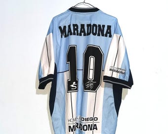 ディエゴ・マラドーナ直筆サイン入り写真 - アルゼンチン代表サッカー