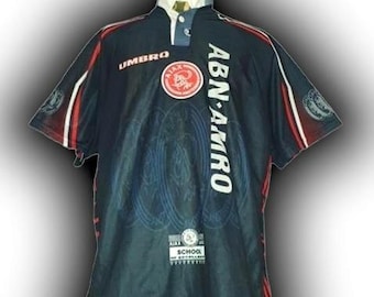 Ajax Amsterdam Netherlands 1997 1998 Away Shirt Jersey trikot maglia camiseta Vintage Umbro Size XL