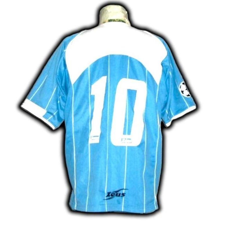 Olympique Olympic Marseille Skjorta Trikot maglia Maillot camiseta Zeus Vintage Storlek XL bild 3