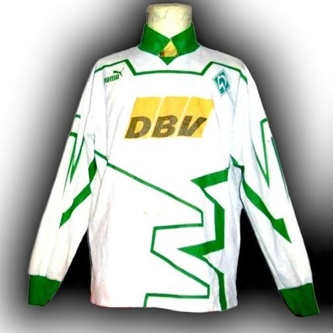 Match Worn Werder Bremen Germany 1993 1994 Home Shirt Jersey