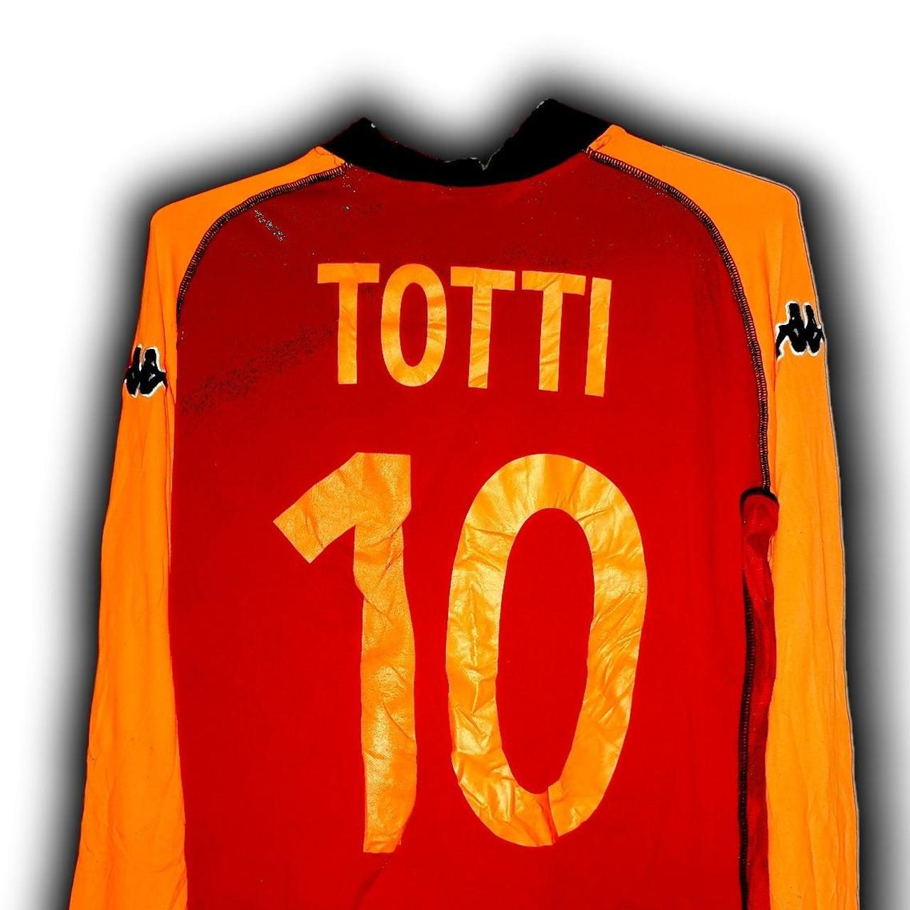 AS ROMA ITALY 2010/2011 AWAY FOOTBALL SHIRT KAPPA SIZE M ADULT LONG
