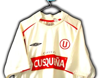 Club (U) Universitario De Deportes Peru 2004 2005 2006 Home Shirt Jersey trikot maglia camiseta Umbro Vintage Size L