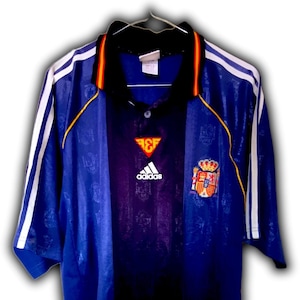 Spain 1998 1999 2000  Away Shirt Jersey international Size L