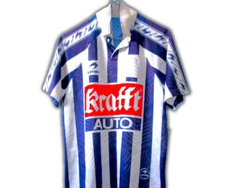 Real Sociedad Spain 1996 1997 thuisshirt trikot Trikot Maglia Maillot Camiseta Astore Vintage maat S