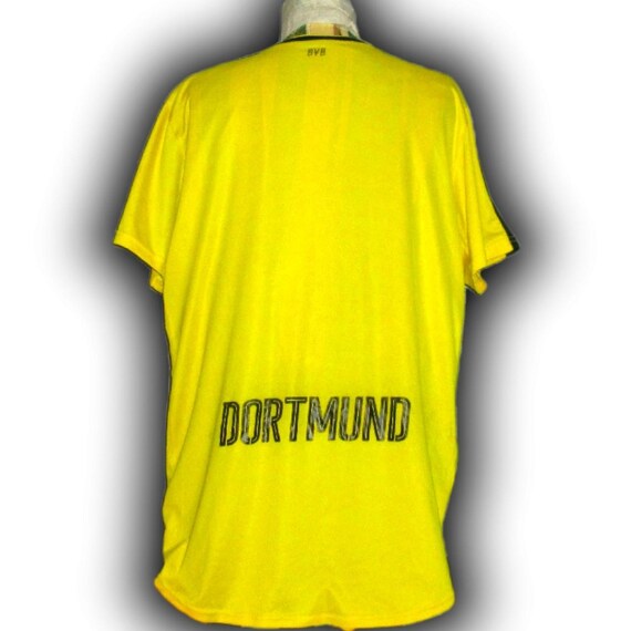Short Vintage Borussia Dortmund 80s - Blanc, Taille L, Maillot Entrainement Homme