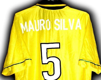 Issued Fc Brazil 1994 1995 Home Shirt Jersey trikot Maglia maillot Camiseta Umbro Vintage Size L