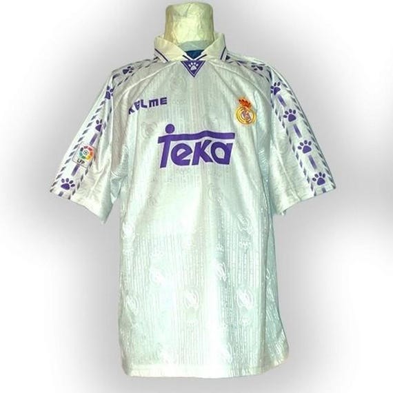 Real Madrid Spain 1995 1996 1997 Home Shirt Jersey Trikot Maglia