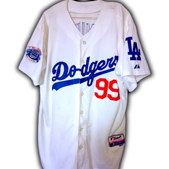 Los Angeles Dodgers Majestic Home Jersey Shirt Baseball Majestic