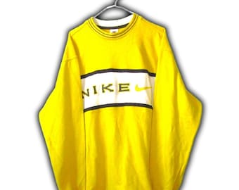 Sudadera 90s Camisa Jersey Mangas Largas trikot maglia maillot camiseta Nike Vintage Talla M