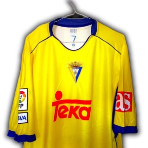 CF Cadiz 2007 2008 Home  Shirt Jersey  Size XL