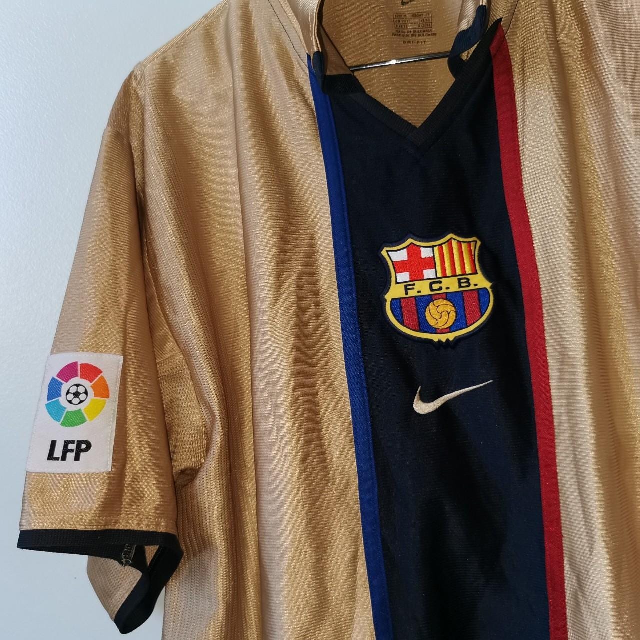 Fc Barcelona Spain 2001 2002 2003 Away Third Shirt Jersey Trikot