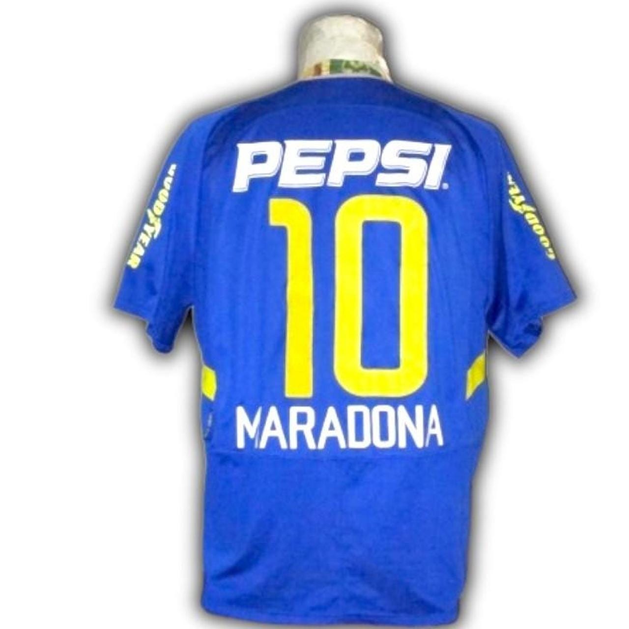 NIKE Boca Juniors 100周年記念 マラドーナ　NO10 2005 NIKE FC ARGENTINA REPUBLICA De LA BOCA JUNIORS DIEGO
