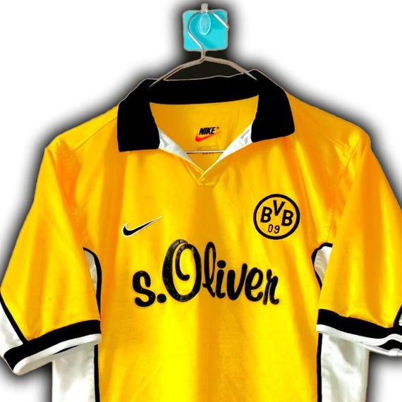 Borussia Dortmund Germany 1998 1999 2000 Home Shirt Jersey BVB