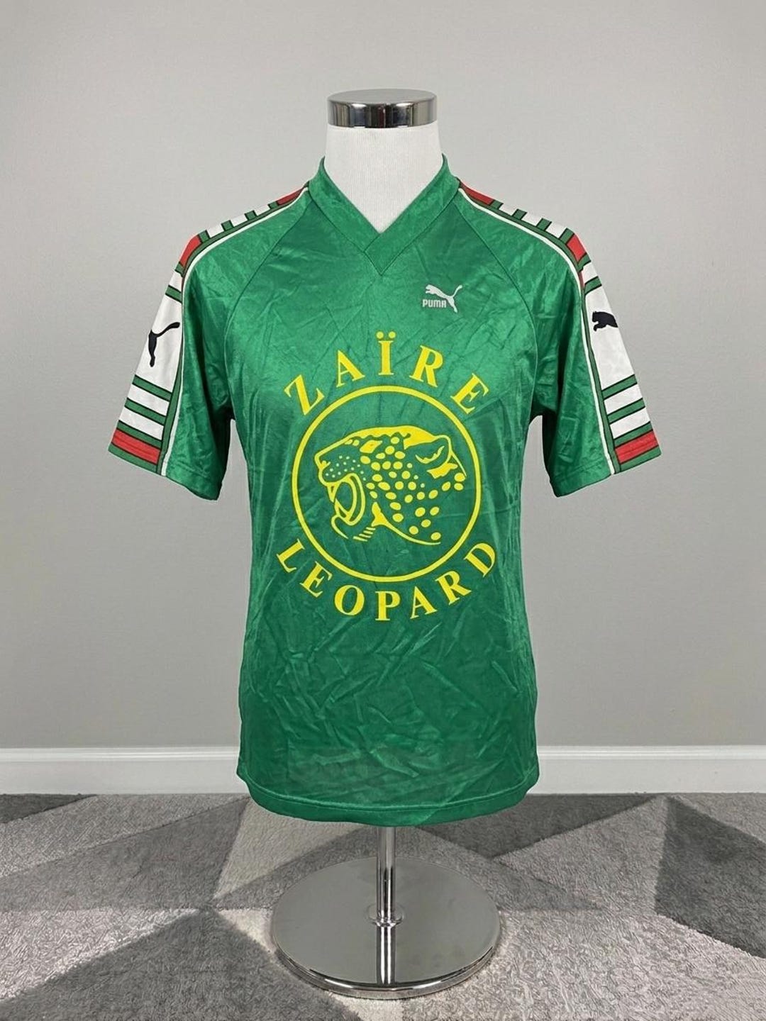 Zaire Rare 1992 1993 1994 Home Shirt Puma Vintage Jersey Africa