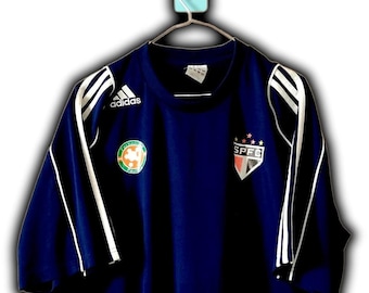 Fc Sao Paulo camiseta de entrenamiento Jersey trikot maglia maillot camiseta Vintage Adidas Talla L