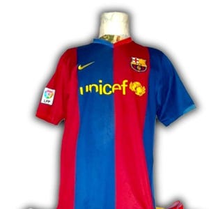 Fc Barcelona Spain La liga 2006 2007 Home Shirt Jersey trikot Maglia maillot Camiseta fcb barca Nike vintage size l