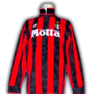 Ac Milan 1993 1994 Home Shirt Jersey trikot Maglia maillot Camiseta Long Sleeves