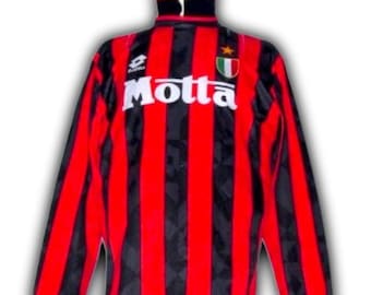 Ac Milan 1993 1994 Home Shirt Jersey trikot Maglia maillot Camiseta Long Sleeves