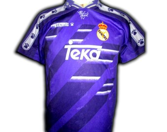 Real Madrid Spain 1994 1995 1996 Away Shirt Jersey Trikot Maglia