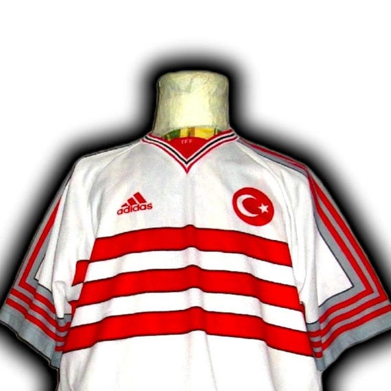 Maillot Domicile Turquie Vintage 2004-2005 - Taille M - Rouge