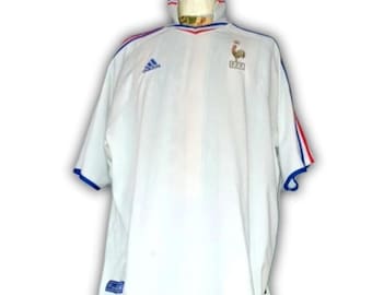 France 2000 2001 Away Shirt Jersey trikot Maglia maillot Camiseta Adidas vintage size xxl