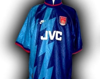 Fc Arsenal England 1995 1996 Away Shirt Jersey trikot Maglia maillot Camiseta Nike Vintage Size XL