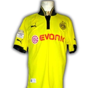 Borussi Dortmund Germany Bundesliga 2012 2013 Home Shirt Jersey trikot Maglia maillot Camiseta BVB Robert Lewandowski Puma vintage size xl