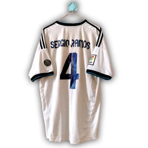 Real Madrid Home Camiseta de Fútbol 2012 - 2013. Sponsored by Bwin