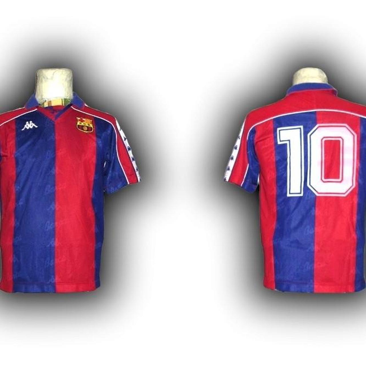 Maillot FC Barcelone 1993-1994 – Long Sleeve – Dorsal 5 – Taille XL – Occasion