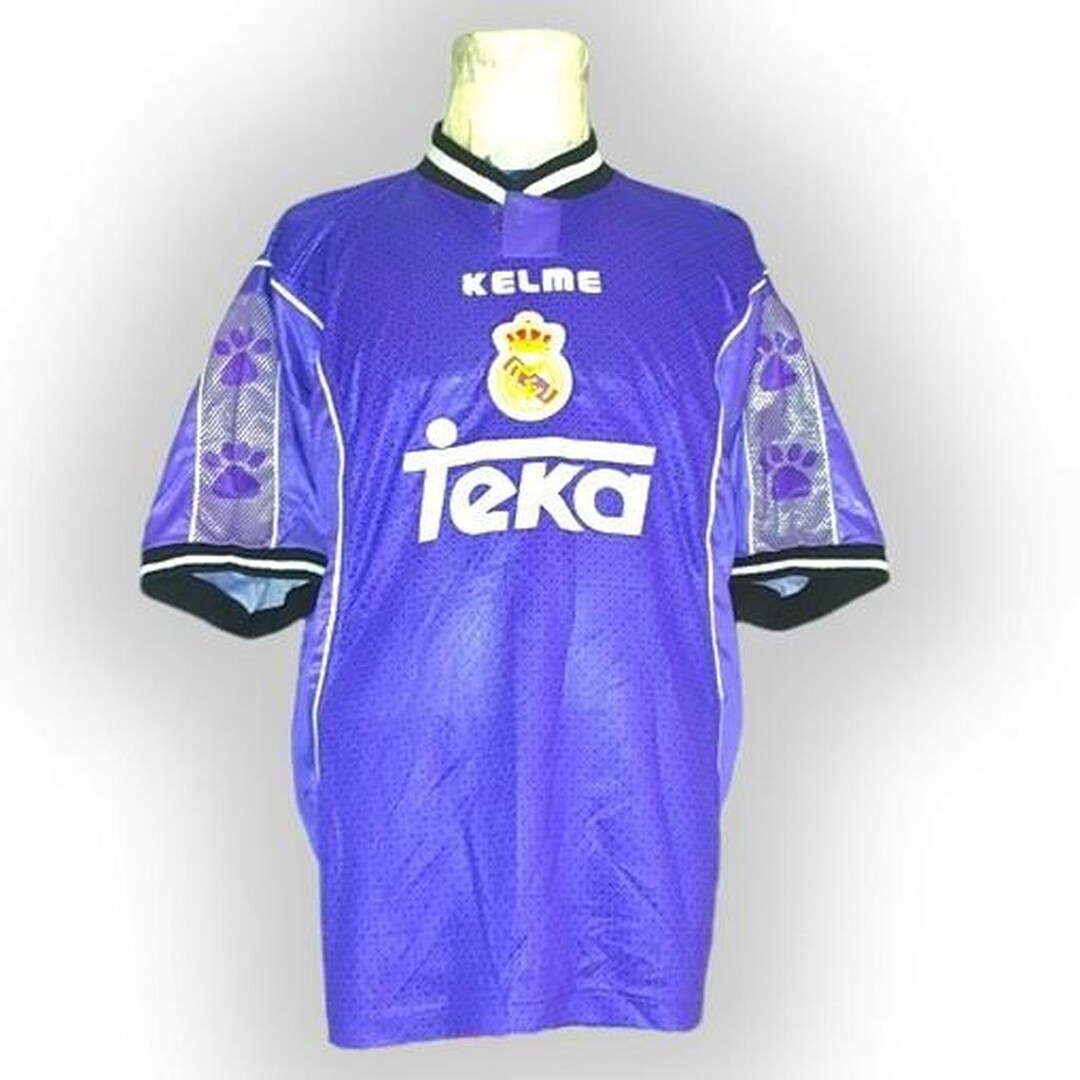 Real Madrid Spain 1997 1998 Away Shirt Jersey Trikot Maglia
