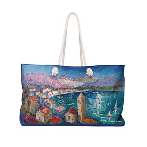 Marseille, France Luxury Tote Beach Travel Weekender Bag