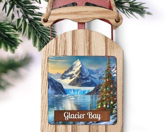 Bronze-Bucht-Schnitt-Ornament: Winter-Weihnachts-Dekoration