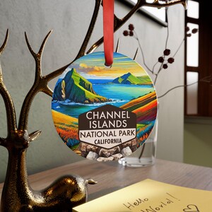 Adorno del Parque Nacional de las Islas del Canal: Decoración navideña costera de California imagen 4