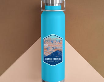グランドキャニオンウォーターボトル：断熱ステンレススチール