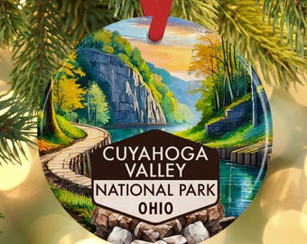 Adorno del Parque Nacional del Valle de Cuyahoga: Recuerdo del Bosque de Ohio