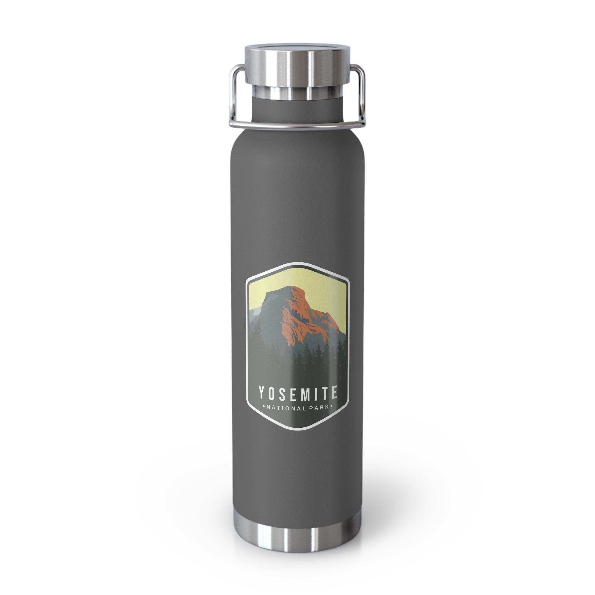 ATTX 22oz Stainless Steel Water Bottle With Straw - Insulated, BPA Free, Yosemite Design For Gym & Outdoors - View #8