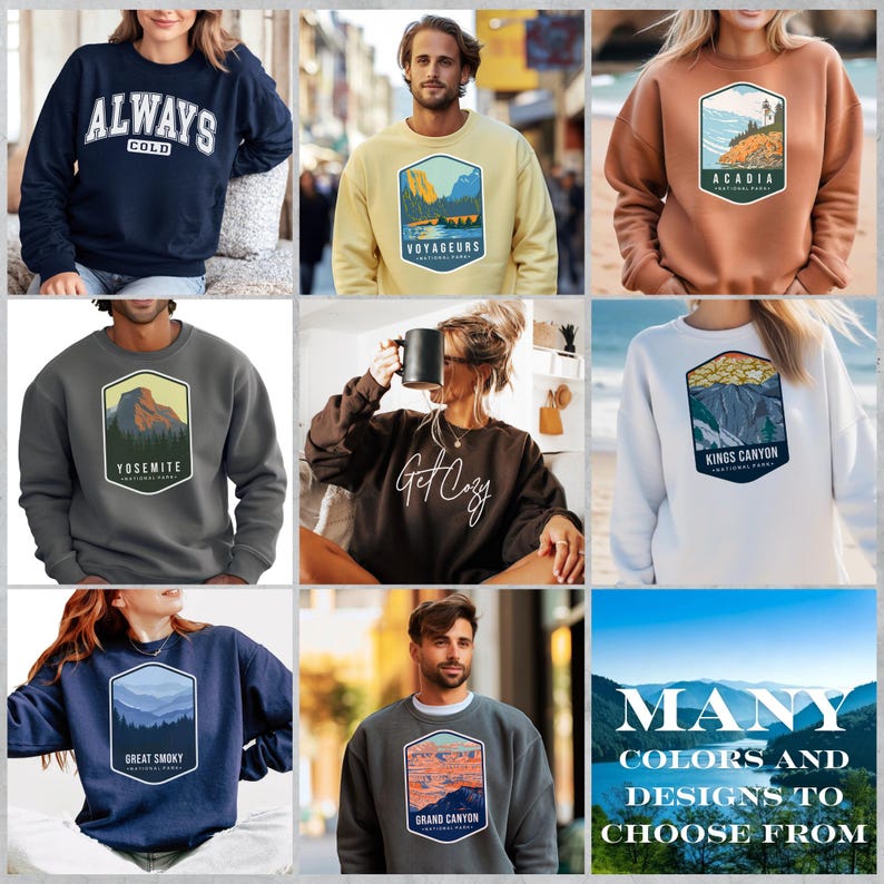 Mammoth Cave National Park Sweatshirt: Relaxed Fit, Eco-Friendly image 8