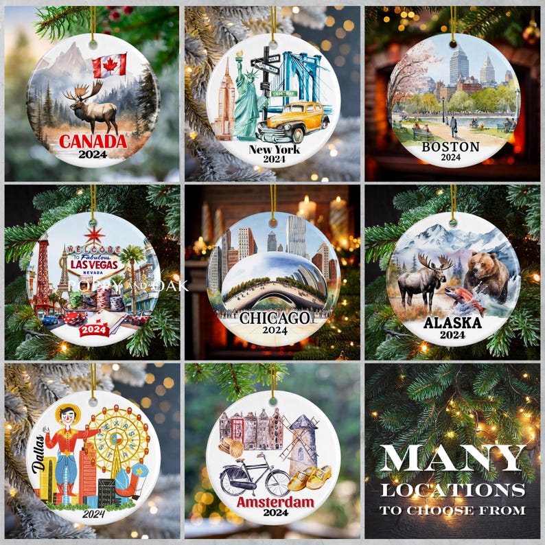 Personalized Hawaii Vacation Ornament 2024, Custom Tropical Beach